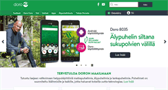 Desktop Screenshot of doro.fi