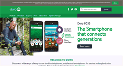 Desktop Screenshot of doro.ie