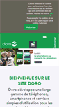 Mobile Screenshot of doro.fr